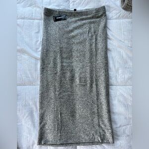 Express Heather Gray Pencil Skirt